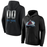 NHL Colorado Avalanche Personalized Midnight Mascot Logo Pullover Hoodie