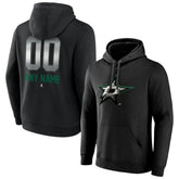 NHL Dallas Stars Personalized Midnight Mascot Logo Pullover Hoodie