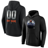 NHL Edmonton Oilers Personalized Midnight Mascot Logo Pullover Hoodie