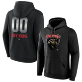 NHL Florida Panthers Personalized Midnight Mascot Logo Pullover Hoodie