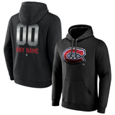 NHL Montreal Canadiens Personalized Midnight Mascot Logo Pullover Hoodie