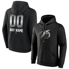 NHL Tampa Bay Lightning Personalized Midnight Mascot Logo Pullover Hoodie