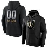 NHL Vegas Golden Knights Personalized Midnight Mascot Logo Pullover Hoodie