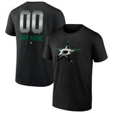 NHL Dallas Stars Personalized Midnight Mascot Logo T-Shirt