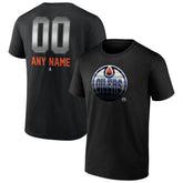 NHL Edmonton Oilers Personalized Midnight Mascot Logo T-Shirt