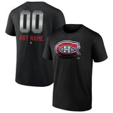 NHL Montreal Canadiens Personalized Midnight Mascot Logo T-Shirt
