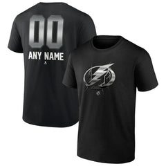 NHL Tampa Bay Lightning Personalized Midnight Mascot Logo T-Shirt