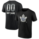 NHL Toronto Maple Leafs Personalized Midnight Mascot Logo T-Shirt
