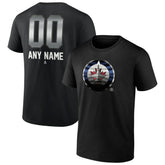 NHL Winnipeg Jets Personalized Midnight Mascot Logo T-Shirt