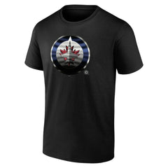NHL Winnipeg Jets Personalized Midnight Mascot Logo T-Shirt