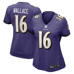 Tylan Wallace Women's Game Jersey - Baltimore Ravens Jerseys