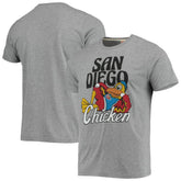 Gray San Diego Padres Homage Hyper Local Tri-Blend T-Shirt