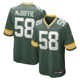 Isaiah McDuffie Game Jersey - Green Bay Packers Jerseys