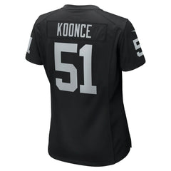 Malcolm Koonce Women's Game Jersey - Las Vegas Raiders Jerseys