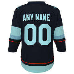 NHL Seattle Kraken Youth Home Replica Custom Jersey