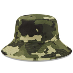 Camo Boston Red Sox New Era 2022 Armed Forces Day Bucket Hat