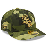 Camo Chicago White Sox New Era 2022 Armed Forces Day On-Field Low Profile 59FIFTY