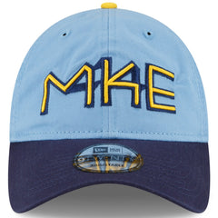Powder Blue Milwaukee Brewers New Era 2022 City Connect 9TWENTY Adjustable Hat