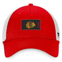 NHL Chicago Blackhawks Fanatics Authentic Pro Rink Trucker Snapback Hat