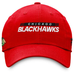 NHL Chicago Blackhawks Fanatics Authentic Pro Rink Adjustable Hat