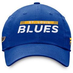 NHL St. Louis Blues Fanatics Authentic Pro Rink Adjustable Hat