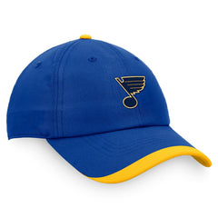 NHL St. Louis Blues Fanatics Authentic Pro Rink Pinnacle Adjustable Hat