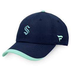 NHL Seattle Kraken Fanatics Authentic Pro Rink Pinnacle Adjustable Hat