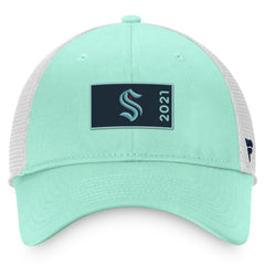 NHL Seattle Kraken Fanatics Authentic Pro Rink Trucker Snapback Hat