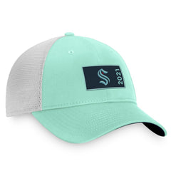 NHL Seattle Kraken Fanatics Authentic Pro Rink Trucker Snapback Hat