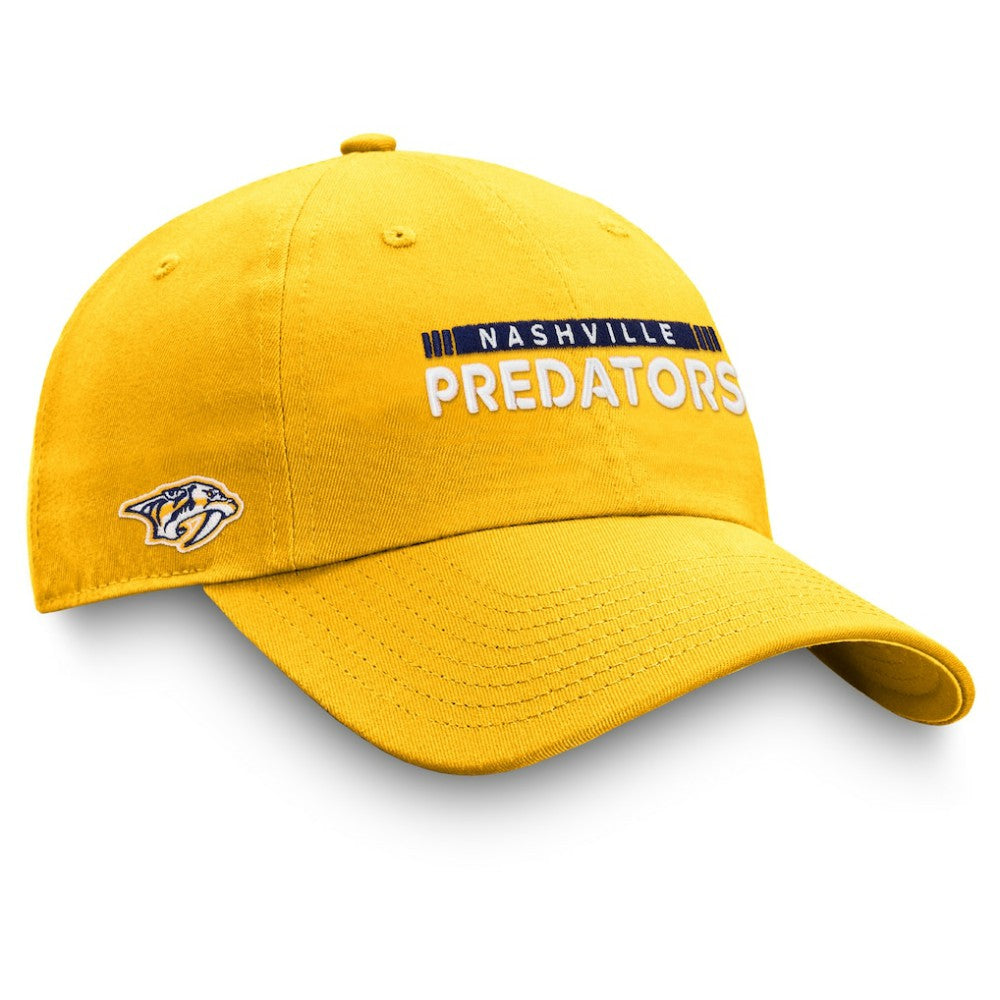 NHL Nashville Predators Fanatics Authentic Pro Rink Adjustable Hat
