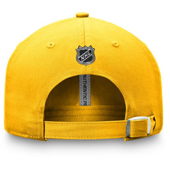 NHL Nashville Predators Fanatics Authentic Pro Rink Adjustable Hat