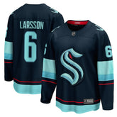 NHL Adam Larsson Seattle Kraken Fanatics Home Breakaway Player Jersey