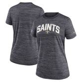 Women's Sideline Velocity Lockup Performance T-Shirt - New Orleans Saints T-shirts