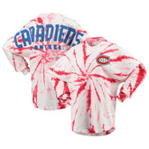 NHL Montreal Canadiens Women's Spiral Tie-Dye Long Sleeve T-Shirt