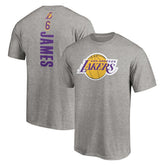 LeBron James Los Angeles Lakers #6 Playmaker Name & Number T-Shirt