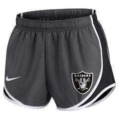 Women's Plus Size Logo Performance Tempo Shorts - Las Vegas Raiders Shorts