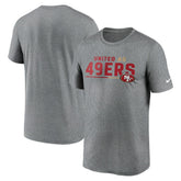 Legend Team Shoutout Performance T-Shirt - San Francisco 49ers T-shirts