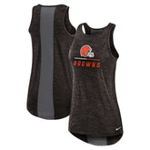 Women's High Neck Performance Tank Top - Cleveland Browns Tops