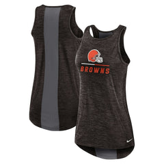 Women's High Neck Performance Tank Top - Cleveland Browns Tops