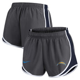 Women's Team Logo Performance Tempo Shorts - Los Angeles Chargers Shorts