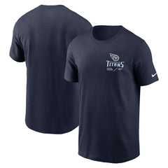 Sideline Infograph Lockup Performance T-Shirt - Tennessee Titans T-shirts