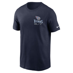 Sideline Infograph Lockup Performance T-Shirt - Tennessee Titans T-shirts