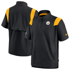 Sideline Coaches Chevron Lockup Pullover Top - Pittsburgh Steelers Pullover