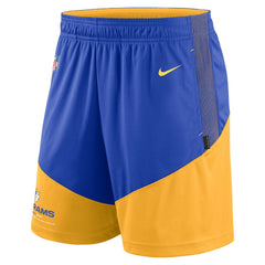 Sideline Primary Lockup Performance Shorts - Los Angeles Rams Shorts