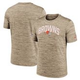 Sideline Velocity Athletic Stack Performance T-Shirt - Cleveland Browns T-shirts
