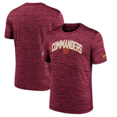 Sideline Velocity Athletic Stack Performance T-Shirt - Washington Commanders T-shirts