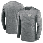 Sideline Velocity Athletic Stack Performance Long Sleeve T-Shirt - New Orleans Saints T-shirts