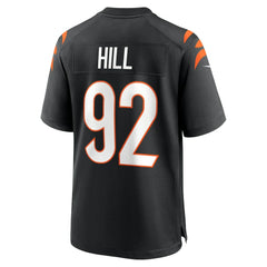B.J. Hill Game Jersey - Cincinnati Bengals Jerseys