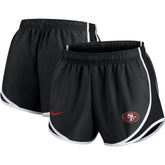Women's Plus Size Logo Performance Tempo Shorts - San Francisco 49ers Shorts