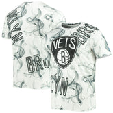 Brooklyn Nets FISLL Asymmetric Bold Smoke T-Shirt